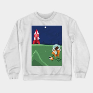 Walking the Dog Crewneck Sweatshirt